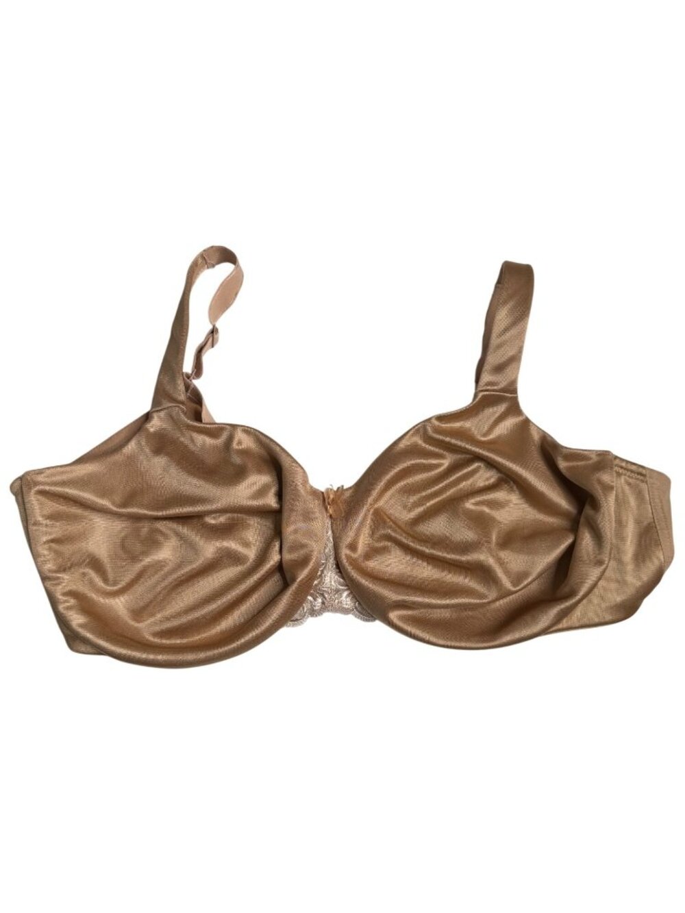 Soma Sensuous Sides Size 42DD Minimizer 3” EUC Nude Bra
